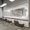 Espejo de Peluquería Moderno, Espejo de Peluquería, Espejo para Teñir y Permanentes, Espejo de Mesa para Peluquería, Espejo Grande de Pared