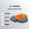 Almofada Massageadora de Vértebra Cervical Transfronteiriça Doméstica Elétrica com Airbag Tração Inteligente Compressão Quente Vibração Proteção da Cintura Almofada de Pescoço Instrumento de Massagem