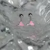Amor clavo de lengua anillo de lengua de acero inoxidable acero de titanio perforado decoración de lengua caliente europea y americana joyería de perforación al por mayor