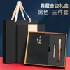 Set de Caja de Regalo de Cuaderno Estilo Chino A5, Cuaderno de Oficina de Negocios de Alto Valor Personalizable, Cuaderno de Reuniones con Logo Corporativo Personalizable