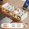 Caja de Almacenamiento Compartimentada Centro de Gestión de Cables de Escritorio Cajón para Cable de Datos Cargador Organizador de Energía para Teléfono Artefacto de Almacenamiento