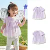 [Tmall U First] Camiseta de Manga Corta Balabala para Bebé Top para Niñas Pequeñas Moda Dulce Primavera/Verano 2025
