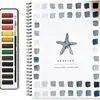 Novo Item Quente Caderno de Aquarela Livro de Colorir Especial de Aquarela Livro de Prática Livro de Aquarela de Flores
