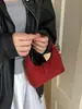 Bolso de Nicho de Gama Alta para Mujer Otoño e Invierno 2025 Nuevo Bolso Cruzado Retro Escarchado Bolso Bandolera Popular Informal Bolso Dumpling