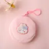 Porta-moedas de desenho animado bolsa fofa de pelúcia joia pingente pequeno bolsa portátil para guardar fones de ouvido troco bolsa de mão atacado