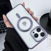 Adecuado para Iphone13Promax Mate Galvanoplastia Succión Magnética Apple 14Pro/15/16Plus Funda para Teléfono Móvil 12 Colores