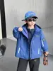 Conjunto de dos piezas de chaqueta acolchada de invierno para niños, estilo coreano, ropa exterior deportiva elegante para niños, adecuado para niños pequeños y medianos, para exportación y ventas transfronterizas