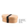 Yfjy Lonchera Japonesa Doble Capa de Madera Lonchera Lonchera a Prueba de Humedad y Anti-quemaduras Lonchera para Oficinista Estilo Japonés