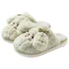 Chinelos de Algodão Inverno 2026 Novo Estilo Chinelos Internos de Pelo Uso Doméstico Antiderrapante Quente Cachorro Pequeno Casal Chinelos de Algodão Feminino
