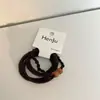 Set de Cintas para el Cabello Color Café con Leche Coreano, Bandas para el Cabello Simples y Elegantes, Anillos para el Cabello de Alta Elasticidad, Accesorios para el Cabello de Alta Gama