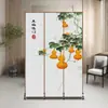 Pared divisoria de pantalla estilo chino para entrada, habitación de hotel, móvil plegable para recibidor, sala de estar, apartamento pequeño, partición simple para uso doméstico