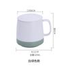 Taza de cerámica sencilla de estilo europeo con tapa, moderna y creativa, perfumada para té, café mate, regalo para oficina y hogar, venta al por mayor