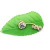 Anillo de ombligo Gaby con diseño transfronterizo europeo y americano, con incrustaciones de gotas de agua de Amazon, anillo umbilical con hebilla y colgante, adornos umbilicales disponibles.