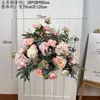 Nuevas Flores Guía de Camino de Boda, Flores de Boda, Arreglos en el Lugar, Bolas de Flores, Accesorios de Decoración para Sala de Exposiciones de Inauguración de Centro Comercial