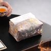 Caja de Papel Clásica Compleja Estilo Chino Caja de Pañuelos de Lujo Ligero Cubierta de Pañuelos de Tela Zen para Escritorio Sala de Estar Doméstica Caja Dorada de Papel