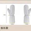 Guantes Espesos de Cuero para Lavar Platos con Hilo Plateado, Multifuncionales, Antiescaldaduras, Resistentes al Aceite, Herramienta de Limpieza de Cocina y Lavado de Platos