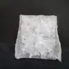 Varilla de soporte para ramo muñeca endurecida soporte para varilla de globo tubo de plástico transparente cabeza de remolque mango extendido soporte para fresas