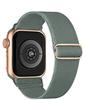 Adecuado para Correa de Apple Watch iwatch10 Correa Trenzada de Nailon Elástico Ajustable de Anillo Único Adecuado para Apple Watch