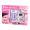 Depiladora Kemei Km-6031 Multifuncional de Alta Potencia Eléctrica para Afeitado de Todo el Cuerpo y Pulido de Pies Dispositivo de Depilación Tres en Uno