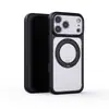 Adequado para Capa de Celular Iphone18Promax Suporte Magnético 360 Apple 17Pro Capa Protetora de Cobertura Total com Furo de Precisão