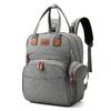 Nueva bolsa de momia cuna separada puede almacenar bolsa maternal e infantil separación húmedo y seco espalda cojín de aire bolsa de madre multifuncional
