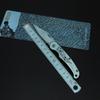 Hoja de corte de alta dureza cuchillo de acero inoxidable camping portátil supervivencia cuchillo militar popular acero al cromo cuchillo plegable para exteriores al por mayor