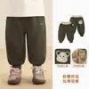 Pantalones de forro polar Kaka Panda para niños, pantalones deportivos para niños, ropa de invierno, pantalones largos de otoño e invierno para niñas, pantalones de chándal de invierno para bebé