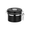 Tanque selado de aço inoxidável 304 500ml tanque de café com data com colher pode exaustão tanque de chá fresco leite em pó transfronteiriço