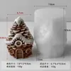 Casa de piña Jiahui Mei Molde de silicona para vela hecho a mano Velas de yeso para bricolaje Decoración de piña de Navidad Herramienta de lijado