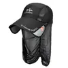 Sombrero para el Sol para Pesca al Aire Libre, de Ala Larga para Hombre, Verano, Transpirable, Cortavientos, Malla, Gorra de Béisbol, Sombrero de Pesca