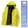 Chamarra 3 en 1 Woodpecker para Mujer 2026 Nueva Resistente al Viento para Exteriores País de la Nieve del Noreste Chaqueta de Esquí Antideslizante
