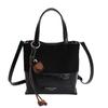 Bolso de Hombro de Moda con Empalme de Nicho Bolso de Mujer Nuevo Otoño e Invierno 2025 Bolso Cruzado de Color Contrastante Bolso de Mensajero Literario Bolso Cubo