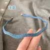 Diadema Fina de Tela Vaquera con Olas de Gama Alta 2026 Nuevo Estilo Diadema de Temperamento para Mujer Simple Versátil Pinza para Lavarse la Cara Accesorios para el Cabello
