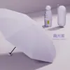 Mini paraguas de cápsula portátil, sombrilla de alta gama para mujer con protección solar y UV, paraguas publicitario impreso para días soleados y lluviosos