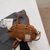 Nuevo Bolso de Axila Texturizado de Nicho, Bolso de Hombro de Moda para Mujer 2025 Otoño, Maletín Boston de Aspecto Elegante