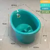Bañera de Plástico para Niños Bañera para Bebé Cubo para Bañar Puede Sentarse Cubo para Bañar Bebés Niños Bañera de Tamaño Grande Cubo para Remojar