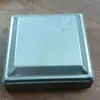 Acessórios para Guard-rail Tampa de Vedação Quadrada de Tubo de Ferro Forjado Tampa de Ferro para Cabeça de Poste Estampagem de Chapa Metálica Tampa de Vedação Decoração de Tampa de Tubo Quadrado