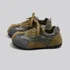 Zapatillas de Entrenamiento Alemanas Retro Color Block para Mujer 2026 Otoño Nuevas Moda Feas Lindas Zapatillas de Plataforma Suela Suave Cómodas Zapatillas Deportivas MR618