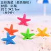 Adorno Suculento Adorno de Paisaje Micro de Playa Oceánica Accesorios para Bonsái Materiales de Jardinería DIY Peces Pequeños Tortugas Pequeñas Conchas Caracoles