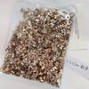 Mini Uña champán plano diamante de forma especial tamaño grande pequeño gota de agua amor 1440 piezas paquete completo joyería para uñas al por mayor