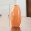 Vaso de cerâmica branca queimada simples moderna flor seca organizada por atacado decoração criativa para casa artesanato ornamentos
