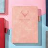 Libreta Hecha a Medida Engrosada Imitación Cuero Hebilla Bloc de Notas Libro de Registro de Reuniones Oficina de Negocios Venta al por Mayor Logotipo Personalizado