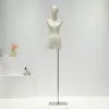 Suporte de Exposição Meio Corpo Feminino para Loja de Roupas Suporte de Exposição de Manequim de Corpo Inteiro Manequim Feminino de Corpo Inteiro com Pernas Divididas Estilo Coreano