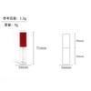 En stock Nuevo Lápiz Labial Redondo Recto Tubo de Esmalte de Labios Lápiz Labial Brillo de Labios Tubo Vacío 2g Muestra Barro de Labios Miel de Labios Sombra de Ojos Maquillaje Material de Envoltura