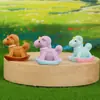 Cavalinho de Balanço Fofo de Desenho Animado Tamancos Acessórios de Resina DIY Grampos de Cabelo Feitos à Mão Adorno para Cabeça Boca Criativa de Sapato Atacado