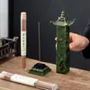 Incensário Criativo Tridimensional em Laca com um Cervo nas Nuvens, Incensário de Estilo Tradicional para Uso Interno em Casa, Queimador de Sândalo, Ornamento para Cerimônia do Chá