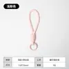 Llavero de Cuerda de Algodón Tejida a Mano Colorida Accesorios DIY Cadena para Teléfono Colgante Simple Versátil Venta al por Mayor en Stock