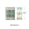 Fita Washi Ins Cartões para Journaling Adesivos Decorativos DIY Materiais de Paisagem Adesivos de Filme Desenho Animado Fofos Adesivos para Diário