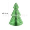 Árbol de Navidad de Panal de Papel Multiforma Combinación de Adornos Estilo Nórdico Decoración Festiva para Escritorio y Ventana Decoraciones para Fiestas