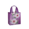 Saco de Embalagem para Flores Dia das Mães Bolsa Tote Impermeável Atacado Sacola de Compras TNT Impressa Saco para Embalagem de Presente de Aniversário